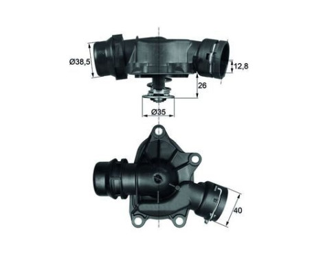 Thermostat, coolant