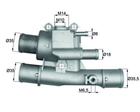 Thermostat, coolant