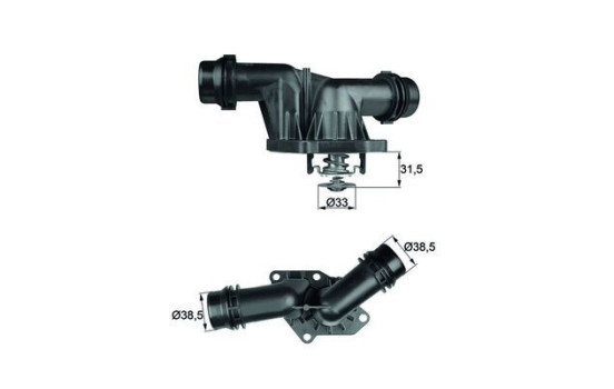 Thermostat, coolant