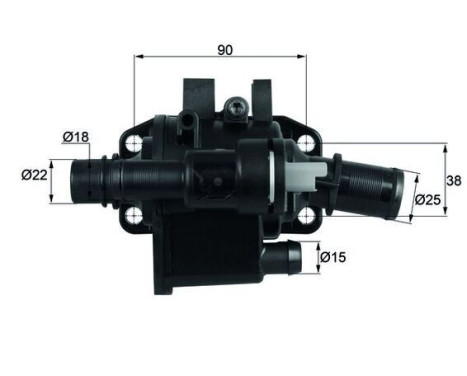 Thermostat, coolant