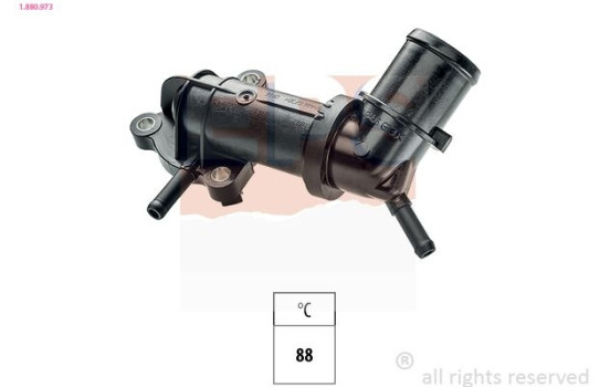 Thermostat, coolant