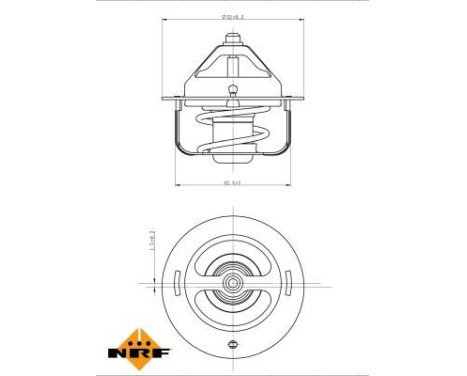Thermostat, coolant