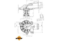 Thermostat, coolant