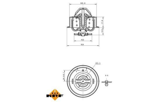 Thermostat, coolant