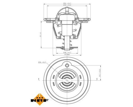Thermostat, coolant