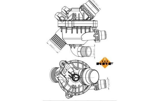 Thermostat, coolant