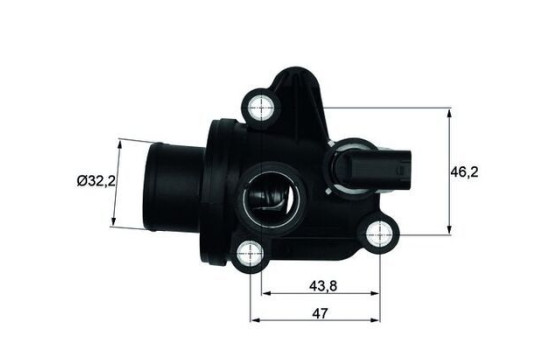 Thermostat, coolant, Image 2