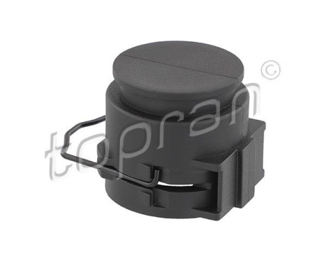 Sealing plug, coolant flange