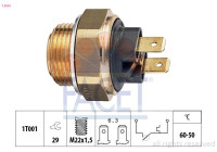 Temperature Switch, radiator fan Made in Italy - OE Equivalent 7.5034 Facet