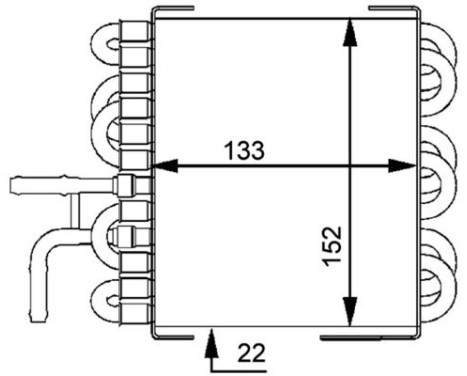 Fuel Radiator BEHR *** PREMIUM LINE ***, Image 2