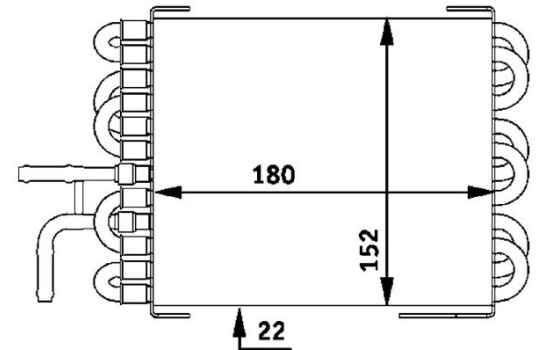 Fuel Radiator BEHR *** PREMIUM LINE ***