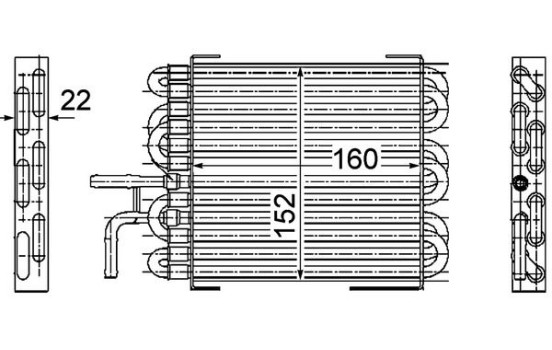 Fuel Radiator BEHR *** PREMIUM LINE ***