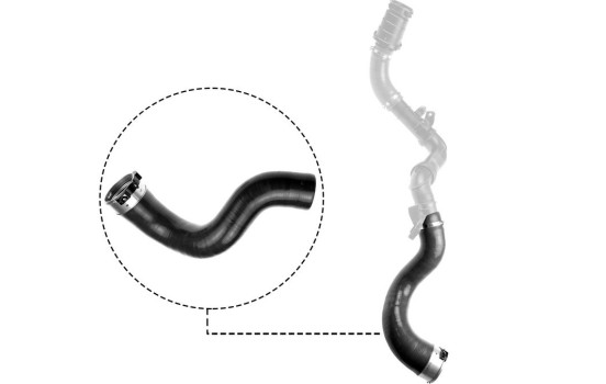 charge air hose 09-1301 Gates