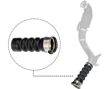 Charge air hose 09-1419 Gates