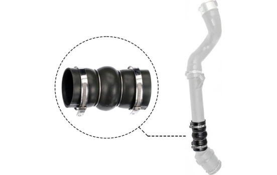 charge air hose 09-1423 Gates