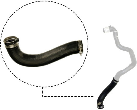 Charger Air Hose 09-0533 Gates, Image 2