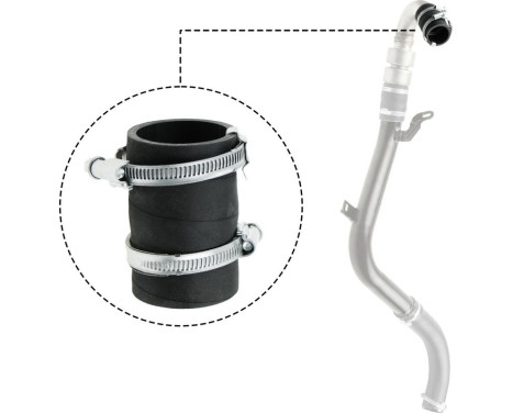 Charger Air Hose 09-0663 Gates