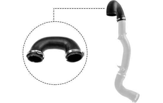 Charger Air Hose 09-0672 Gates