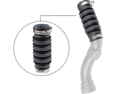 Charger Air Hose 09-1150 Gates