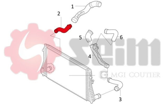 Charger Air Hose, Image 6