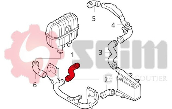 Charger Air Hose