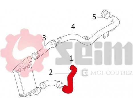 Charger Air Hose, Image 4