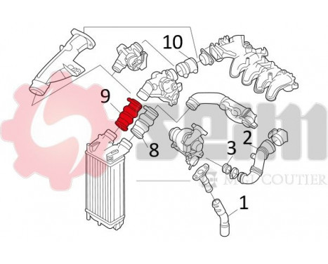 Charger Air Hose, Image 5