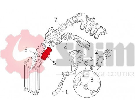 Charger Air Hose, Image 7