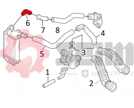 Charger Air Hose, Image 4