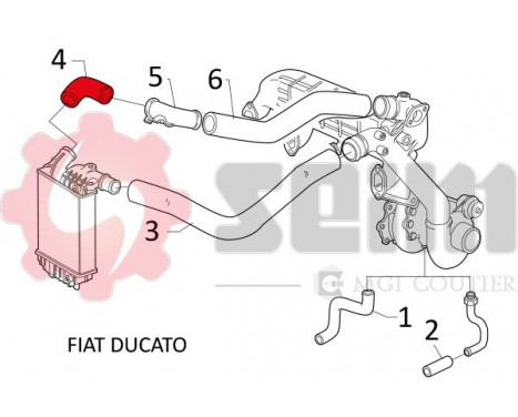 Charger Air Hose, Image 6