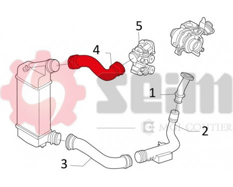Charger Air Hose, Image 4