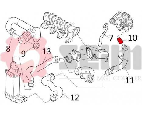 Charger Air Hose, Image 7