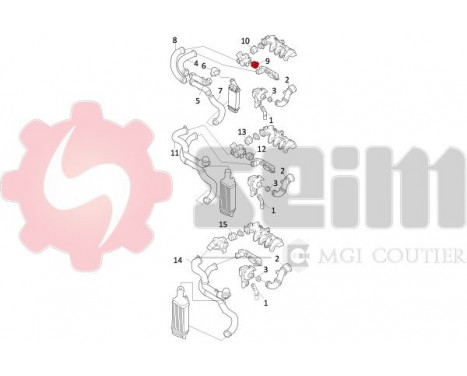 Charger Air Hose, Image 3