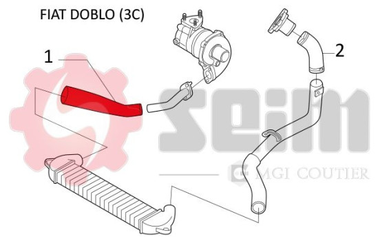 Charger Air Hose, Image 4