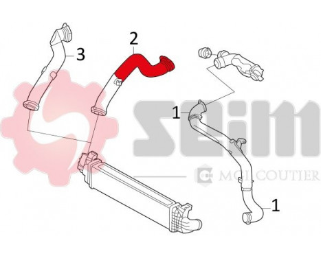 Charger Air Hose, Image 4