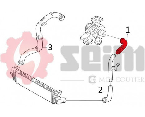 Charger Air Hose, Image 2