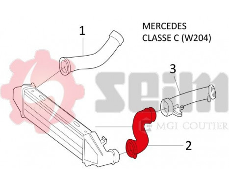 Charger Air Hose, Image 2