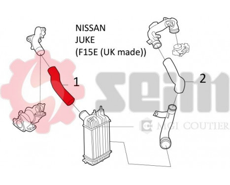 Charger Air Hose, Image 2