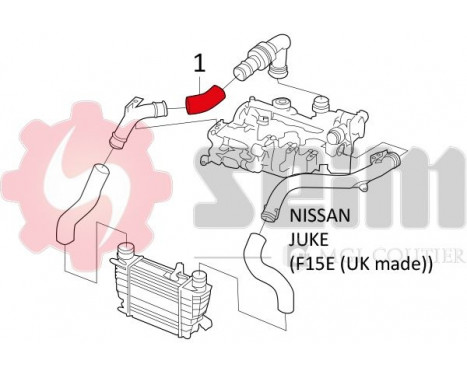 Charger Air Hose, Image 4