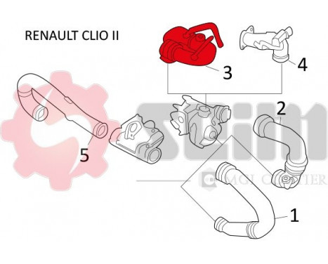 Charger Air Hose, Image 2