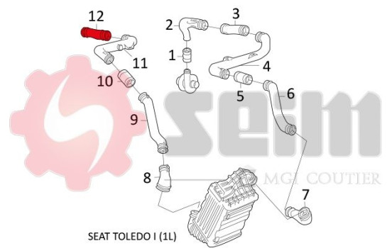 Charger Air Hose, Image 2