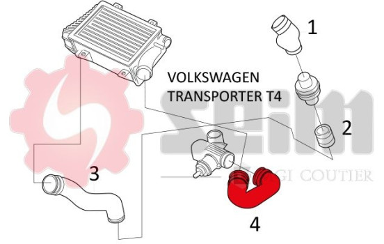Charger Air Hose, Image 2