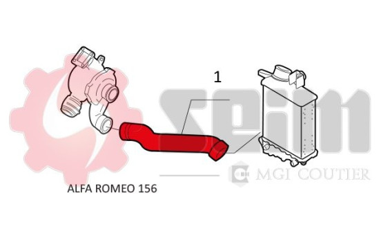 Charger Air Hose, Image 2