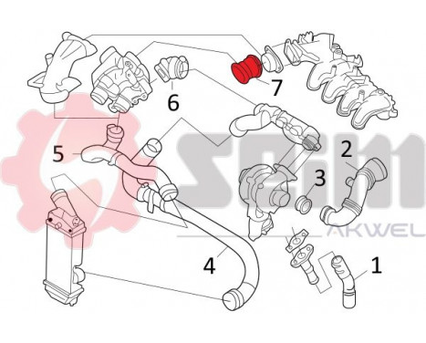 Charger Air Hose, Image 6