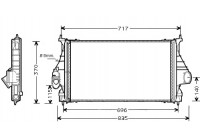 INTERCOOLER 406 2.2HDi MANUAL from '99 40004273 International Radiators