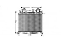 Intercooler 64004018 International Radiators
