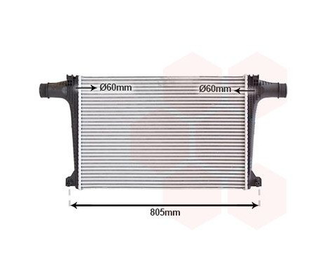 Intercooler, charge air cooler 03014726 International Radiators
