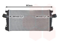 Intercooler, charge air cooler 37004722 International Radiators
