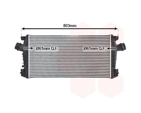 Intercooler, charge air cooler 37004722 International Radiators