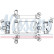 Intercooler, charge air cooler 961359 Nissens, Thumbnail 5
